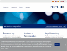 Tablet Screenshot of pluta.net